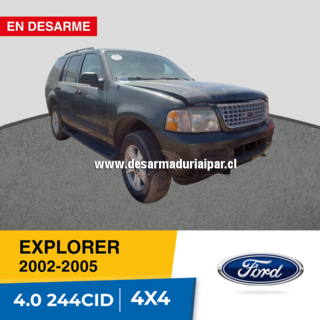 Repuestos y Desarmaduria FORD EXPLORER 4.0 244CID SOHC 12 VALV 4X4 2002 2003 2004 2005