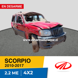 Repuestos y Desarmaduria MAHINDRA SCORPIO 2.2 ME EURO V DOHC 16 VALV 4X2 DIESEL 2010 2011 2012 2013 2014 2015 2016 2017