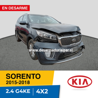 Repuestos y Desarmaduria KIA SORENTO 2.4 G4KE DOHC 16 VALV 4X2 2015 2016 2017 2018