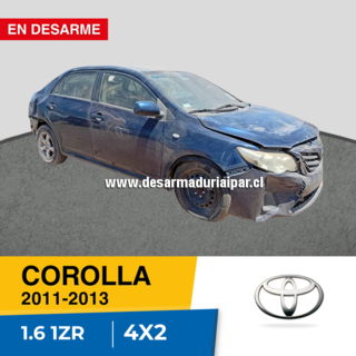 Repuestos y Desarmaduria TOYOTA COROLLA 1.6 1ZR DOHC 16 VALV 4X2 2011 2012 2013