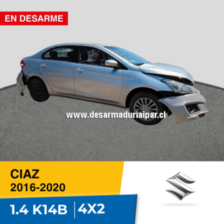 Repuestos y Desarmaduria SUZUKI CIAZ 1.4 K14B DOHC 16 VALV 4X2 2016 2017 2018 2019 2020