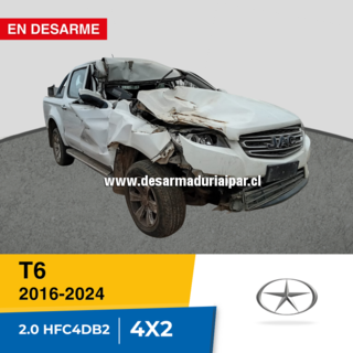 Repuestos y Desarmaduria JAC T6 2.0 HFC4DB2 DOHC 16 VALV 4X2 DIESEL 2016 2017 2018 2019 2020 2021 2022 2023 2024