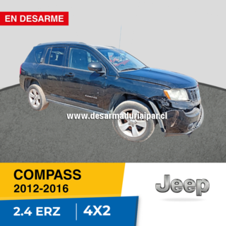 Repuestos y Desarmaduria JEEP COMPASS 2.4 ERZ DOHC 16 VALV 4X2 2012 2013 2014 2015 2016