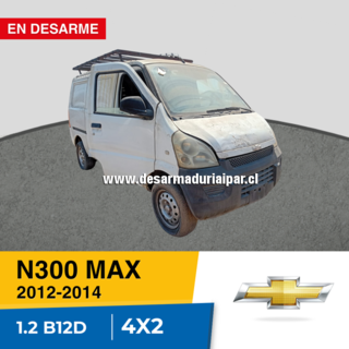 Repuestos y Desarmaduria CHEVROLET N300 MAX 1.2 B12D DOHC 16 VALV 4X2 2012 2013 2014