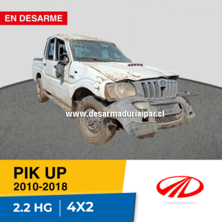Repuestos y Desarmaduria MAHINDRA PIK UP 2.2 HG EURO IV DOHC 16 VALV 4X2 DIESEL 2010 2011 2012 2013 2014 2015 2016 2017 2018
