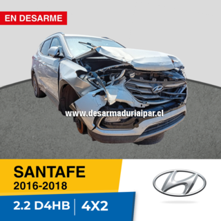 Repuestos y Desarmaduria HYUNDAI SANTA FE 2.2 D4HB DOHC 16 VALV 4X2 DIESEL 2016 2017 2018