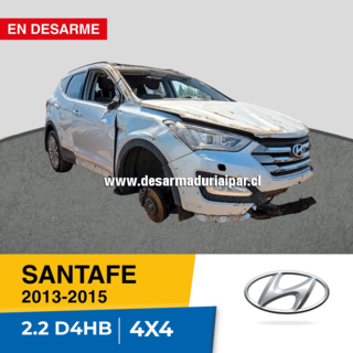 Repuestos y Desarmaduria HYUNDAI SANTA FE 2.2 D4HB DOHC 16 VALV 4X4 DIESEL 2013 2014 2015