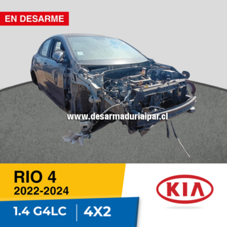 Repuestos y Desarmaduria KIA RIO 4 1.4 G4LC DOHC 16 VALV 4X2 2022 2023 2024