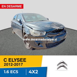 Repuestos y Desarmaduria CITROEN C ELYSEE 1.6 EC5 DOHC 16 VALV 4X2 2012 2013 2014 2015 2016 2017