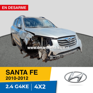 Repuestos y Desarmaduria HYUNDAI SANTA FE 2.4 G4KE DOHC 16 VALV 4X2 2010 2011 2012