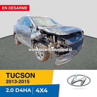 Repuestos y Desarmaduria HYUNDAI TUCSON 2.0 D4HA DOHC 16 VALV 4X4 DIESEL 2013 2014 2015