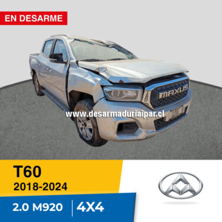 Repuestos y Desarmaduria MAXUS T60 2.0 M920 EURO VI DOHC 16 VALV 4X4 DIESEL 2018 2019 2020 2021 2022 2023 2024