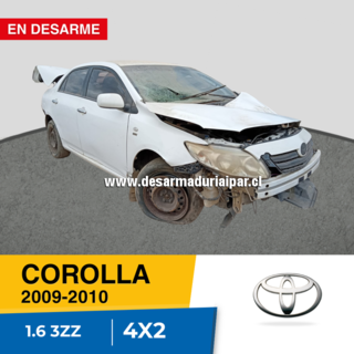 Repuestos y Desarmaduria TOYOTA COROLLA 1.6 3ZZ DOHC 16 VALV 4X2 2009 2010