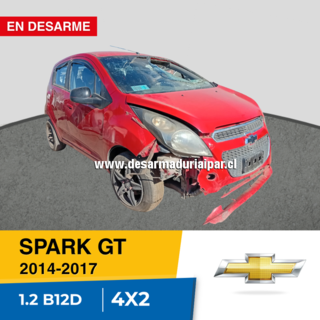 Repuestos y Desarmaduria CHEVROLET SPARK GT 1.2 B12D DOHC 16 VALV 4X2 2014 2015 2016 2017