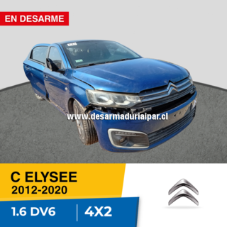 Repuestos y Desarmaduria CITROEN C ELYSEE 1.6 DV6TED4 DOHC 8 VALV 4X2 DIESEL 2012 2013 2014 2015 2016 2017 2018 2019 2020