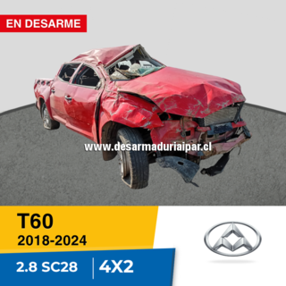 Repuestos y Desarmaduria MAXUS T60 2.8 SC28R EURO IV DOHC 16 VALV 4X2 DIESEL 2018 2019 2020 2021 2022 2023 2024