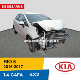 Repuestos y Desarmaduria KIA RIO 5 1.4 G4FA DOHC 16 VALV 4X2 2016 2017