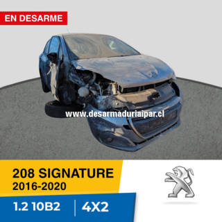 Repuestos y Desarmaduria PEUGEOT 208 SIGNATURE 1.2 10B2 SOHC 16 VALV 4X2 2016 2017 2018 2019 2020