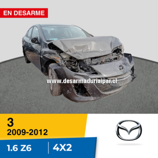Repuestos y Desarmaduria MAZDA 3 1.6 Z6 DOHC 16 VALV 4X2 2009 2010 2011 2012