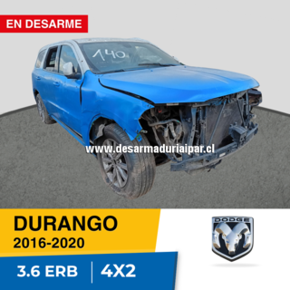 Repuestos y Desarmaduria DODGE DURANGO 3.6 ERB DOHC 24 VALV 4X2 2016 2017 2018 2019 2020