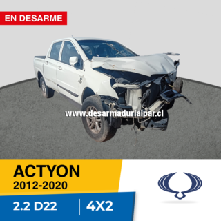 Repuestos y Desarmaduria SSANGYONG ACTYON 2.2 D22 DOHC 16 VALV 4X2 DIESEL 2012 2013 2014 2015 2016 2017 2018 2019 2020