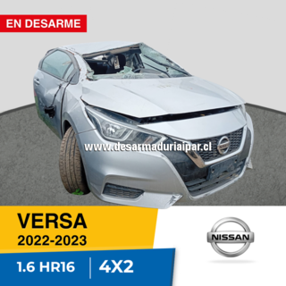 Repuestos y Desarmaduria NISSAN VERSA 1.6 HR16 DOHC 16 VALV 4X2 2022 2023
