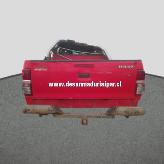 Repuestos y Desarmaduria TOYOTA HILUX 2.5 2KD DOHC 16 VALV 4X2 DIESEL 2012 2013 2014 2015