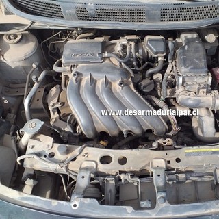 Repuestos y Desarmaduria NISSAN VERSA 1.6 HR16 DOHC 16 VALV 4X2 2012 2013 2014