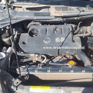 Repuestos y Desarmaduria NISSAN XTRAIL 2.5 QR25 DOHC 16 VALV 4X4 2002 2003 2004 2005 2006 2007 2008 2009 2010 2011