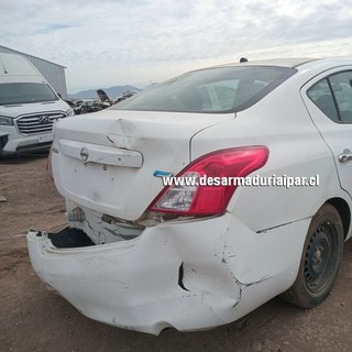 Repuestos y Desarmaduria NISSAN VERSA 1.6 HR16 DOHC 16 VALV 4X2 2012 2013 2014
