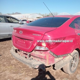 Repuestos y Desarmaduria HYUNDAI ACCENT 1.4 G4FA DOHC 16 VALV 4X2 2012 2013