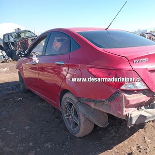 Repuestos y Desarmaduria HYUNDAI ACCENT 1.4 G4FA DOHC 16 VALV 4X2 2012 2013