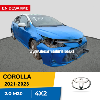 TOYOTA COROLLA 2.0 M20 DOHC 16 VALV 4X2 2021 2022 2023 en Desarme