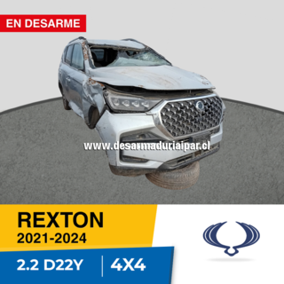 SSANGYONG REXTON 2.2 D22Y DOHC 16 VALV 4X4 DIESEL 2021 2022 2023 2024 en Desarme