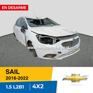 CHEVROLET SAIL 1.5 L2B1 DOHC 16 VALV 4X2 2016 2017 2018 2019 2020 2021 2022 en Desarme