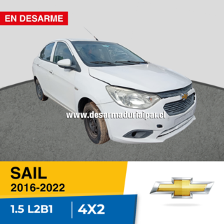 CHEVROLET SAIL 1.5 L2B1 DOHC 16 VALV 4X2 2016 2017 2018 2019 2020 2021 2022 en Desarme