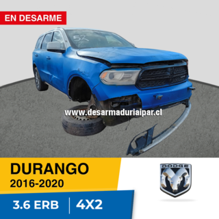 DODGE DURANGO 3.6 ERB DOHC 24 VALV 4X2 2016 2017 2018 2019 2020 en Desarme