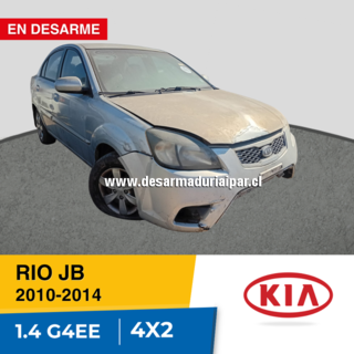 KIA RIO JB 1.4 G4EE DOHC 16 VALV 4X2 2010 2011 2012 2013 2014 en Desarme