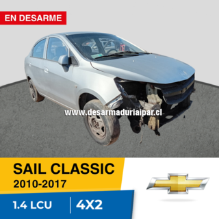 CHEVROLET SAIL CLASSIC 1.4 LCU DOHC 16 VALV 4X2 2010 2011 2012 2013 2014 2015 2016 2017 en Desarme