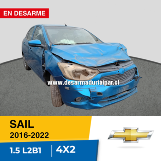 CHEVROLET SAIL 1.5 L2B1 DOHC 16 VALV 4X2 2016 2017 2018 2019 2020 2021 2022 en Desarme