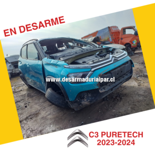 CITROEN C3 PURETECH 1.2 10VQ DOHC 16 VAL 4X2 2023 2024 en Desarme