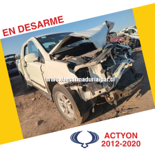 Repuestos y Desarmaduria SSANGYONG ACTYON 2.0 D20DT DOHC 16 VALV 4X2 DIESEL 2012 2013 2014 2015 2016 2017 2018 2019 2020