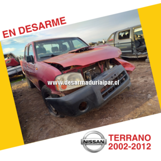 NISSAN TERRANO YD25 2.5 DOHC 16 VALV 4X2 DIESEL 2002 2003 2004 2005 2006 2007 2008 2009 2010 2011 2012 en Desarme