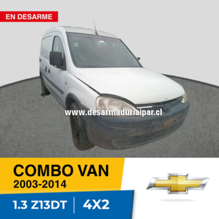 CHEVROLET COMBO VAN 1.3 Z13DT DOHC 16 VALV 4X2 DIESEL 2003 2004 2005 2006 2007 2008 2009 2010 2011 2012 2013 2014 en Desarme