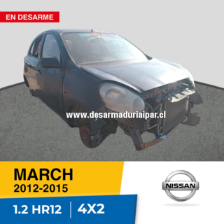 NISSAN MARCH 1.2 HR12 DOHC 12 VALV 4X2 2012 2013 2014 2015 en Desarme