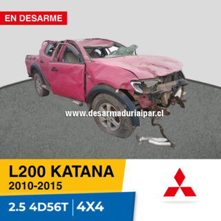 MITSUBISHI L200 KATANA 2.5 4D56T EURO IV DOHC 16 VALV 4X4 DIESEL 2010 2011 2012 2013 2014 2015 en Desarme