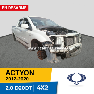 SSANGYONG ACTYON 2.0 D20DT DOHC 16 VALV 4X2 DIESEL 2012 2013 2014 2015 2016 2017 2018 2019 2020 en Desarme