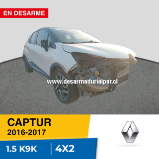 RENAULT CAPTUR 1.5 K9K DOHC 16 VALV 4X2 DIESEL 2016 2017 en Desarme