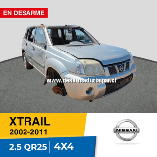NISSAN XTRAIL 2.5 QR25 DOHC 16 VALV 4X4 2002 2003 2004 2005 2006 2007 2008 2009 2010 2011 en Desarme