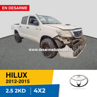 TOYOTA HILUX 2.5 2KD DOHC 16 VALV 4X2 DIESEL 2012 2013 2014 2015 en Desarme